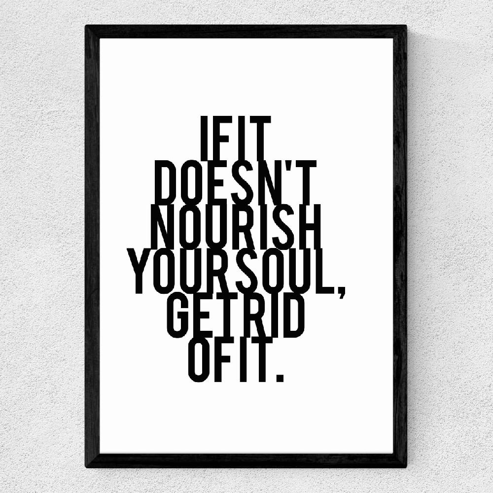 East End Prints Nourish Your Soul