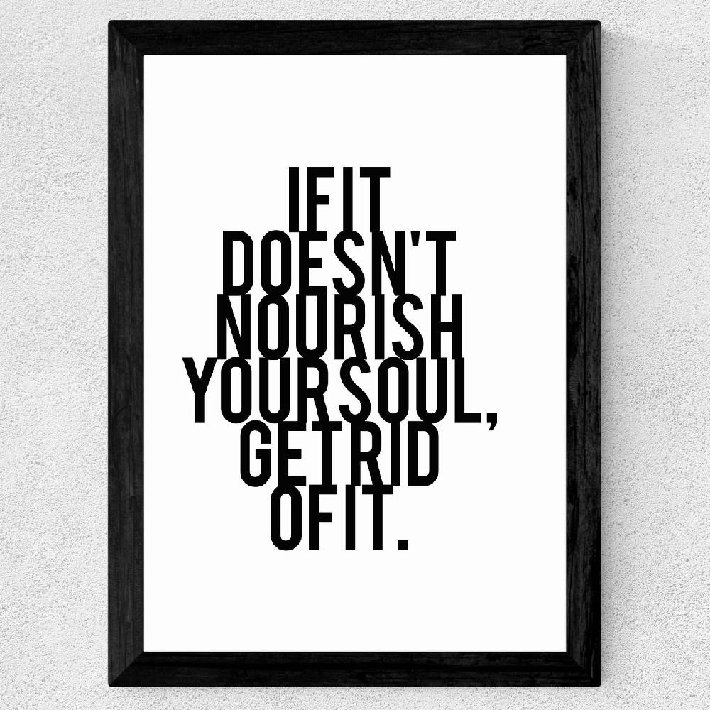 East End Prints Nourish Your Soul