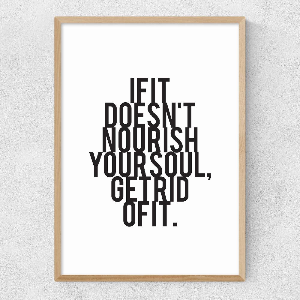 East End Prints Nourish Your Soul