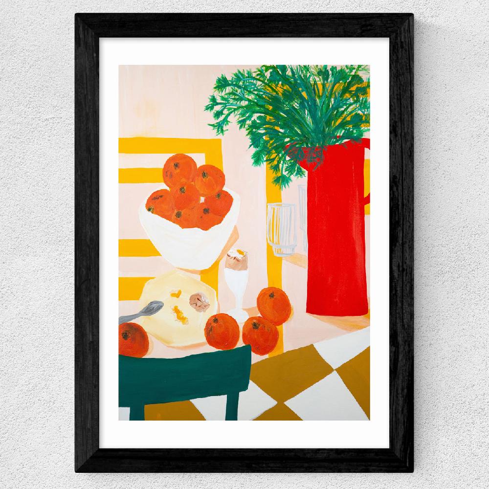 East End Prints Oeuf Ala Coque