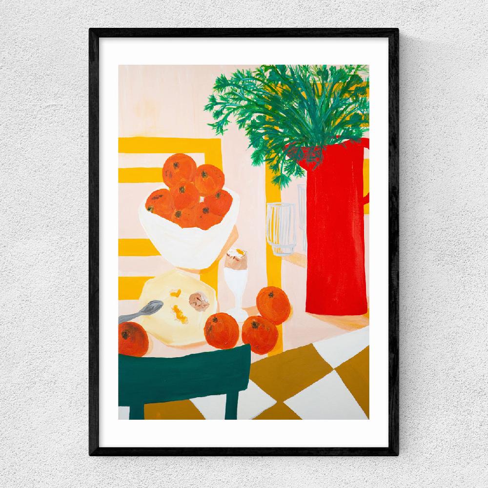 east end prints Oeuf Ala Coque