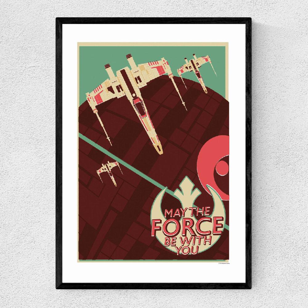 east end prints Offset X-Wing - Star Wars