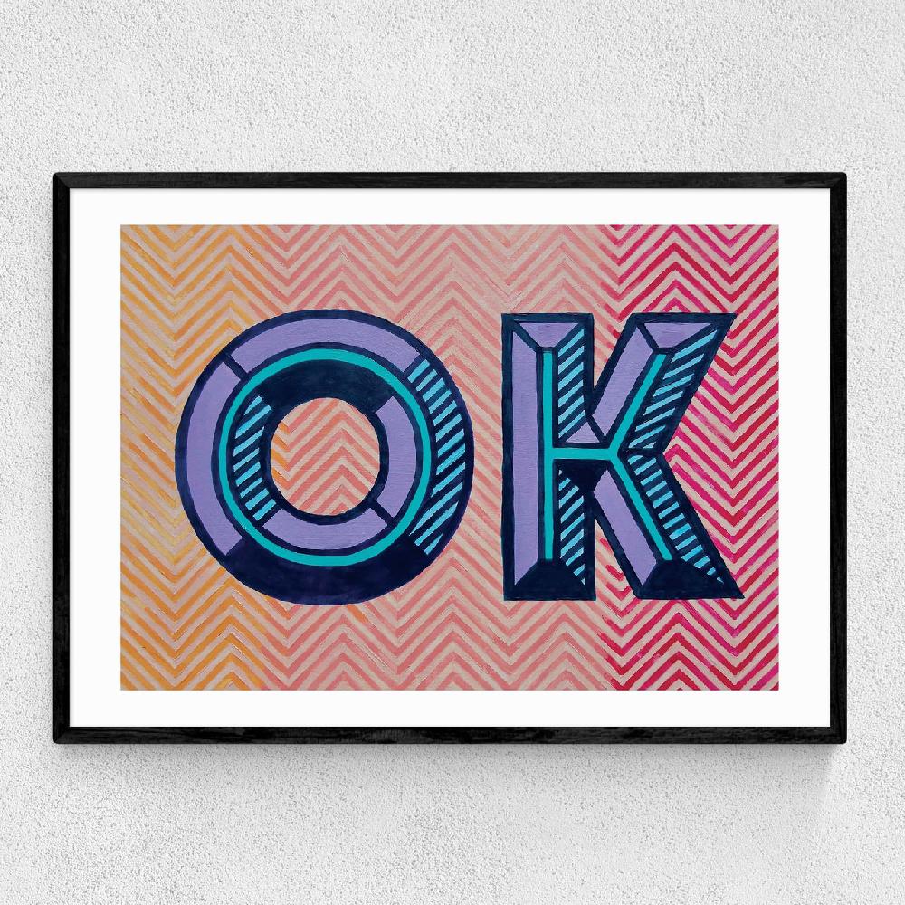 east end prints Ok by Sophie Ward