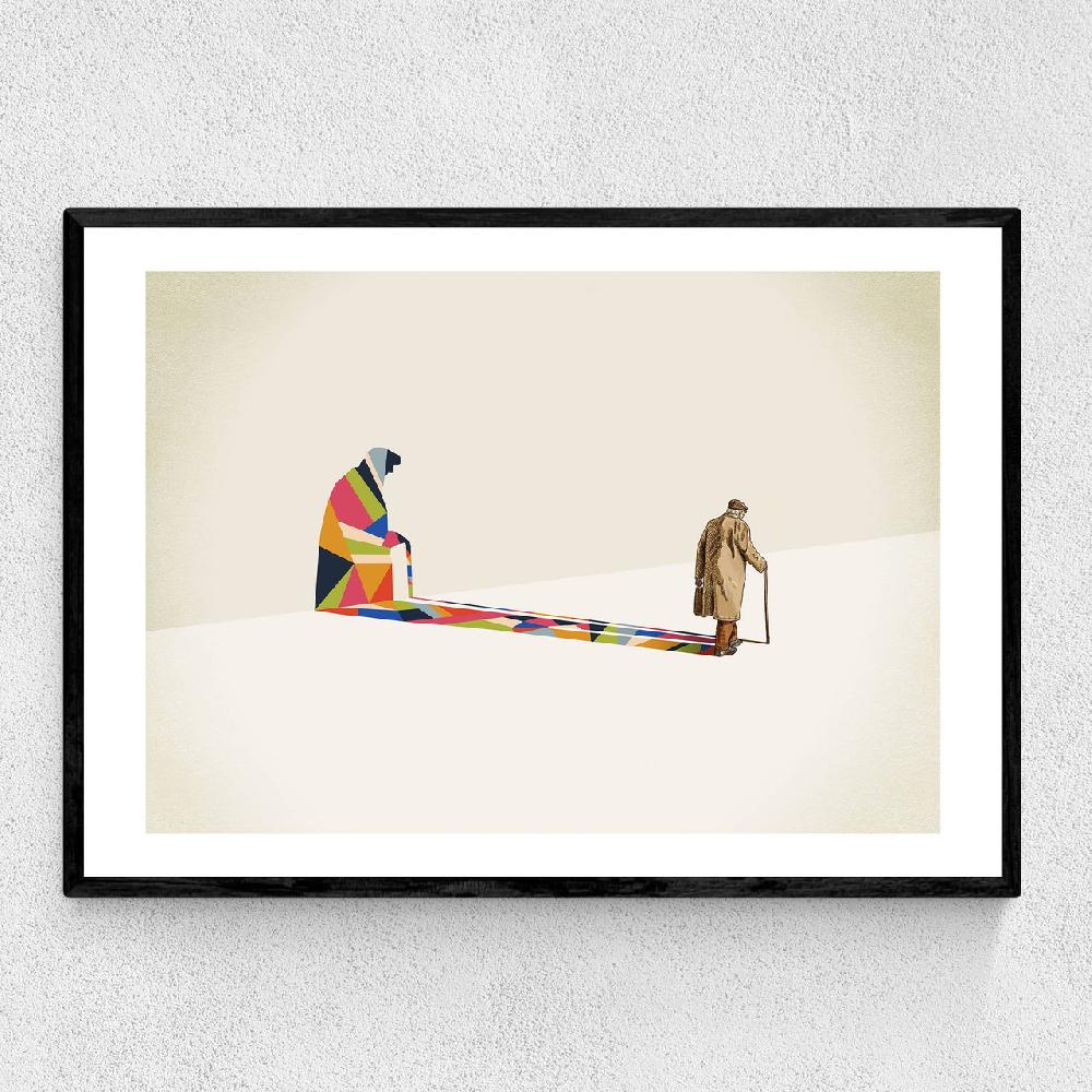 east end prints Old Man by Jason Ratliff