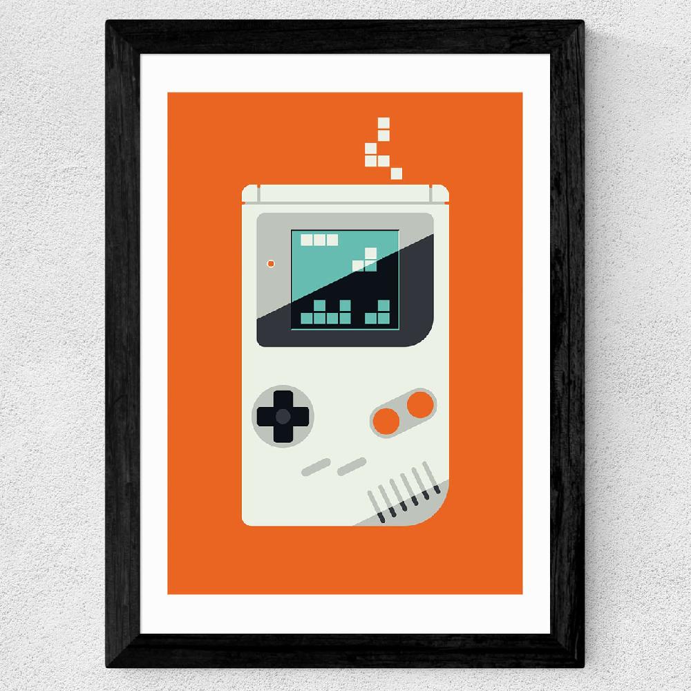 East End Prints Old School Gamer