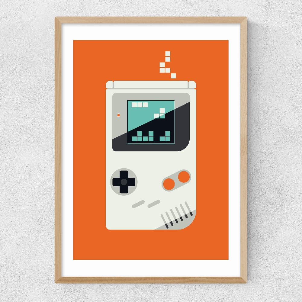 East End Prints Old School Gamer