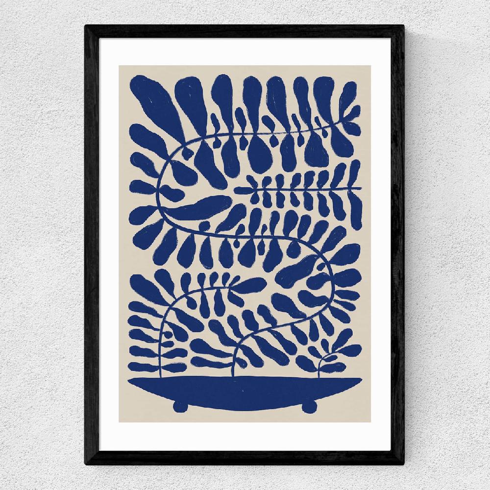 East End Prints One Hundred Leaved Plant VII