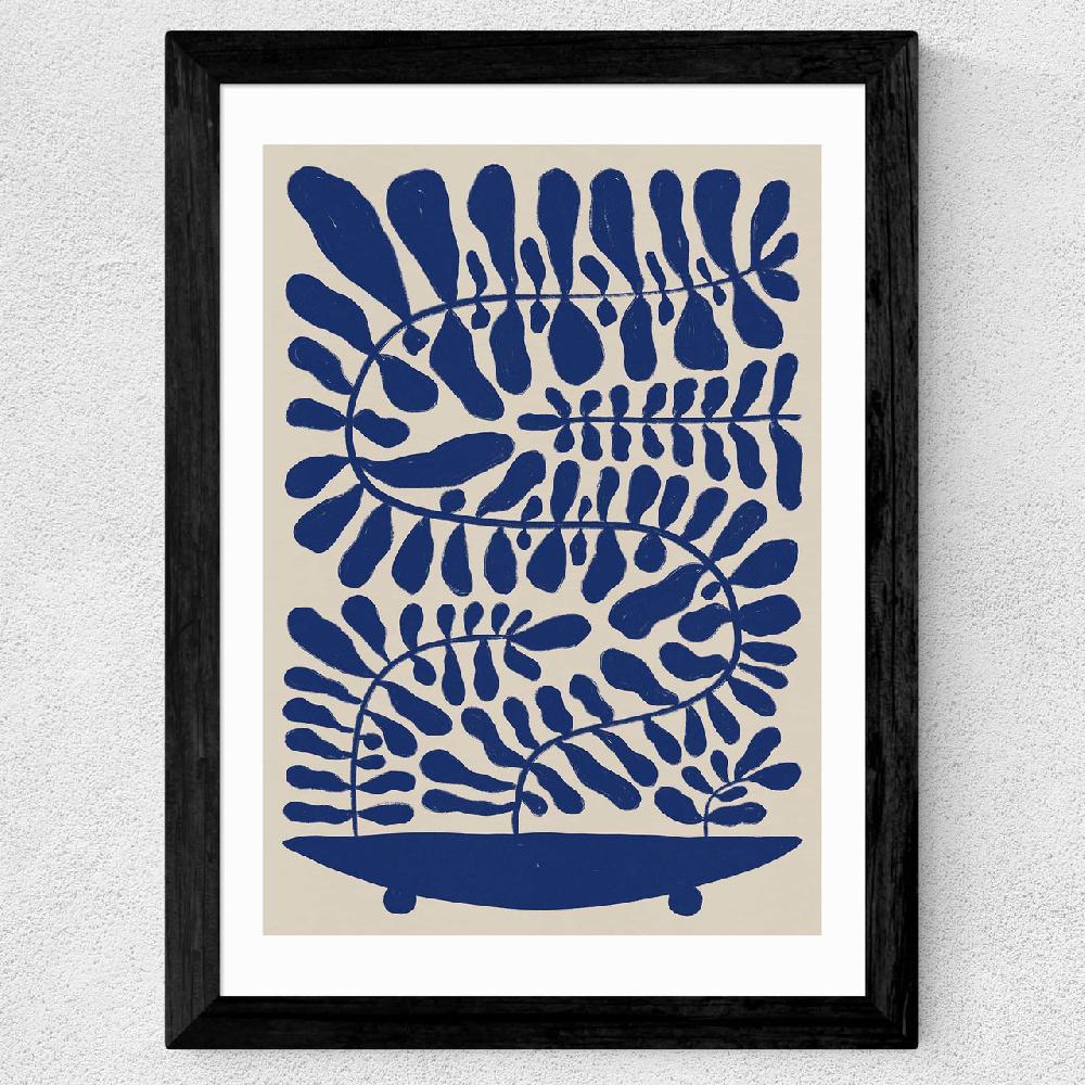 East End Prints One Hundred Leaved Plant VII