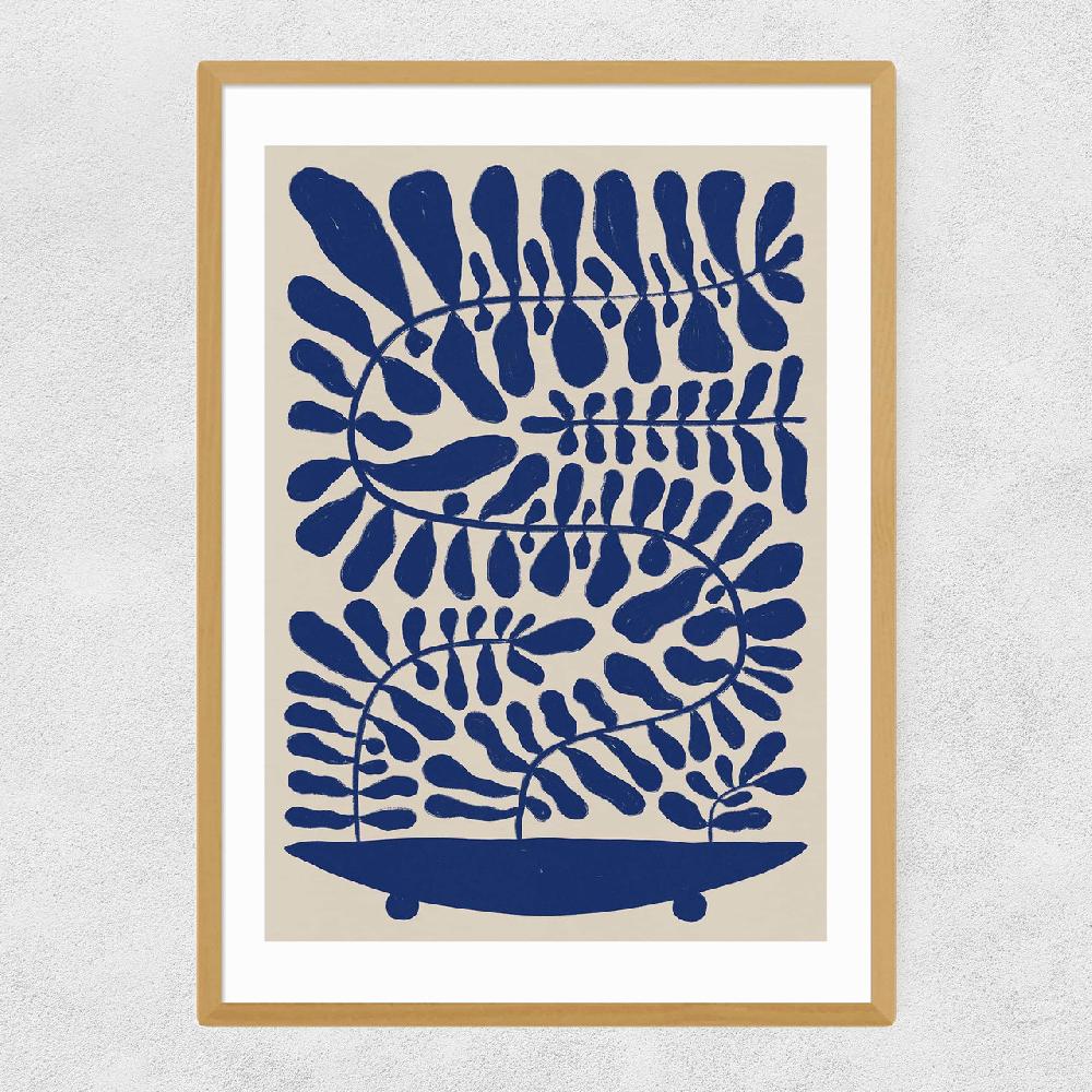 East End Prints One Hundred Leaved Plant VII