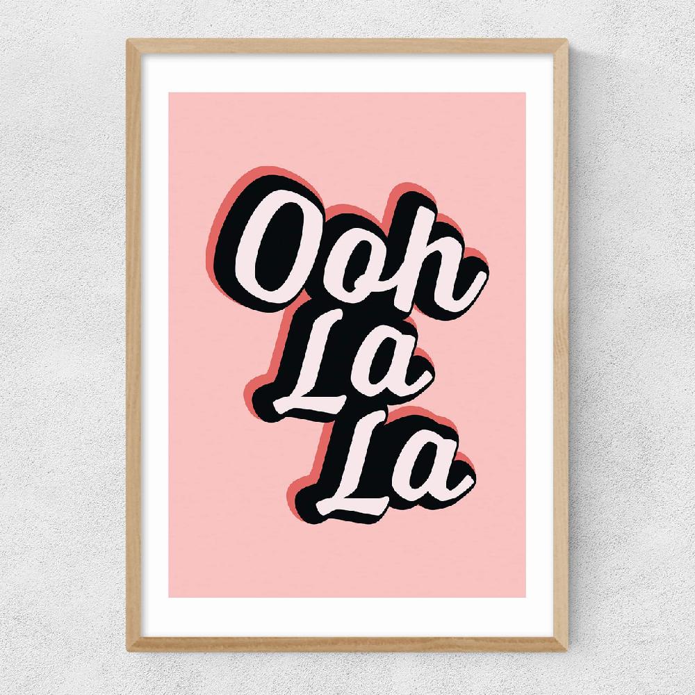 East End Prints Ooh La La By The Native State