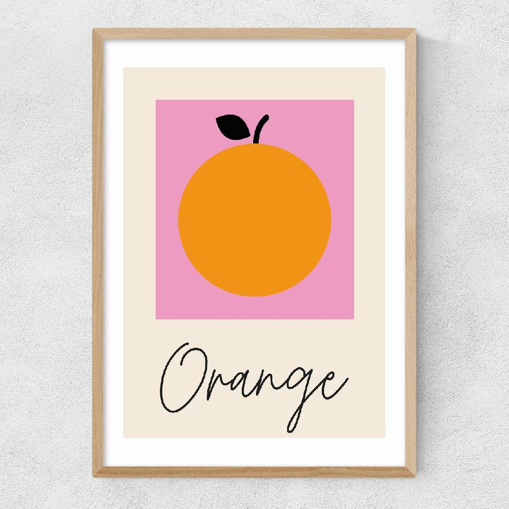 East End Prints Orange