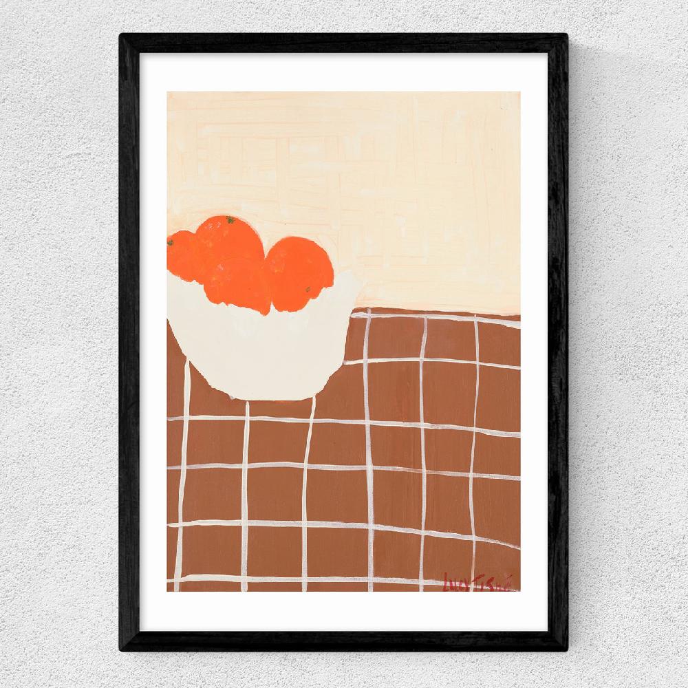 East End Prints Oranges By Lucy Muss
