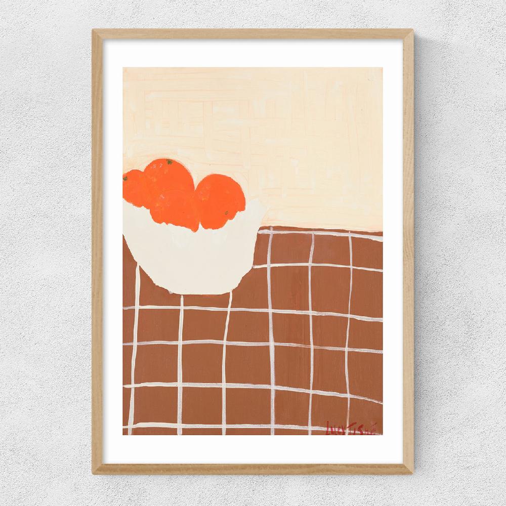 East End Prints Oranges By Lucy Muss