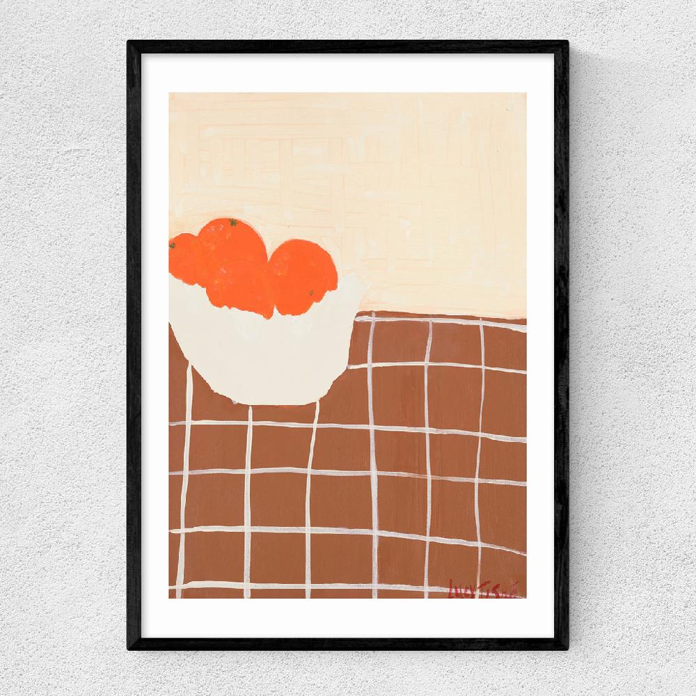 east end prints Oranges by Lucy Muss