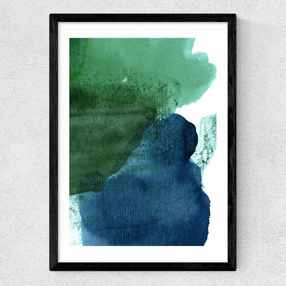 East End Prints Organic Shapes II