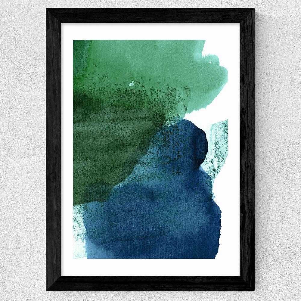 East End Prints Organic Shapes II