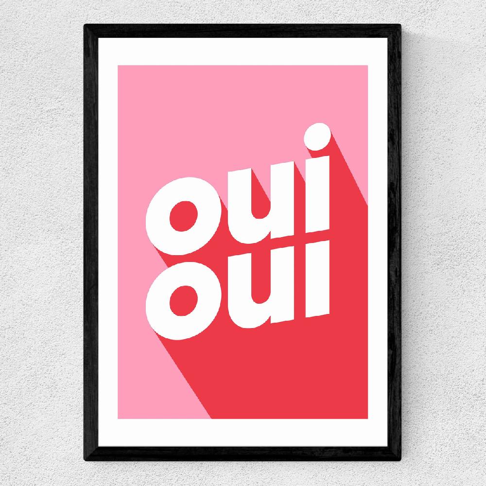 East End Prints Oui Oui