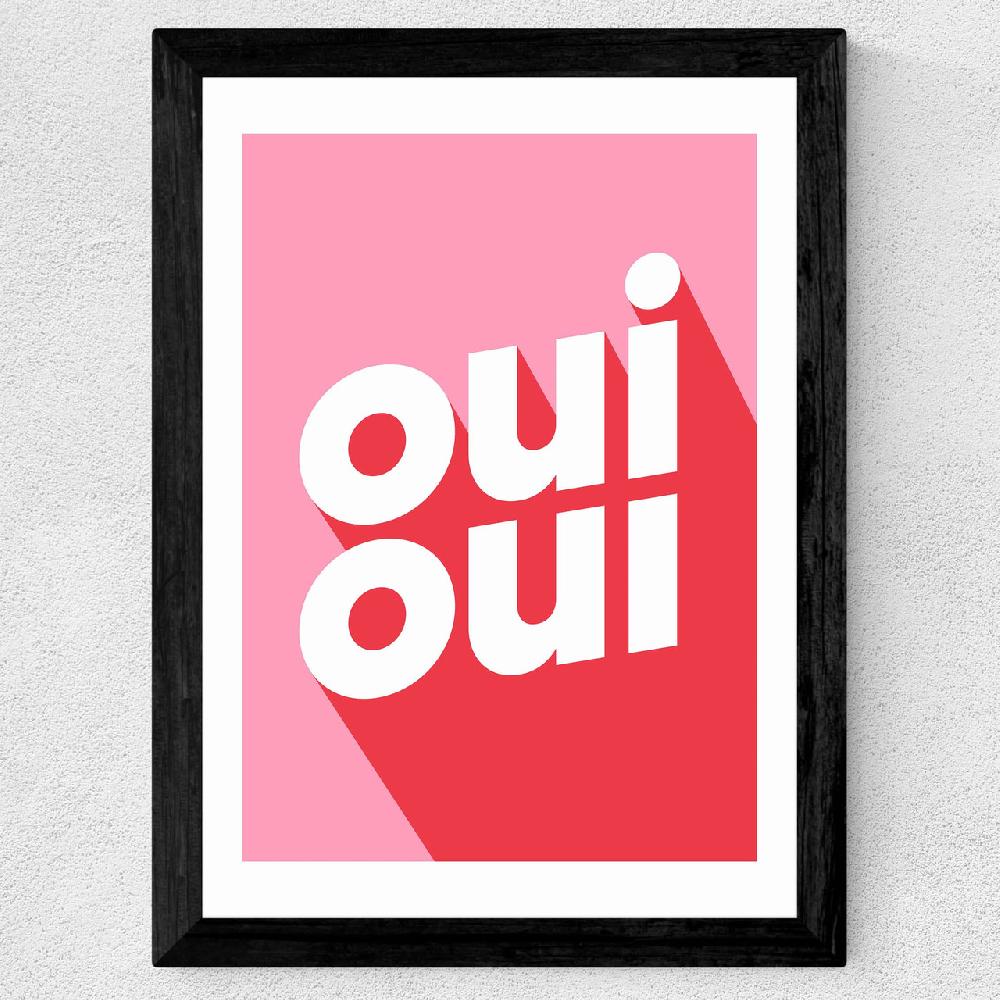 East End Prints Oui Oui