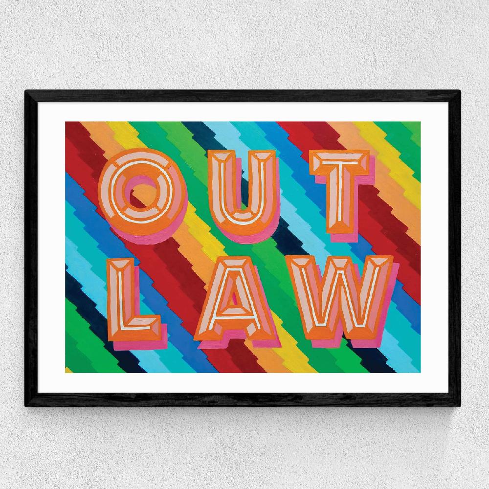 East End Prints Outlaw