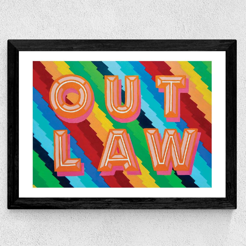 East End Prints Outlaw