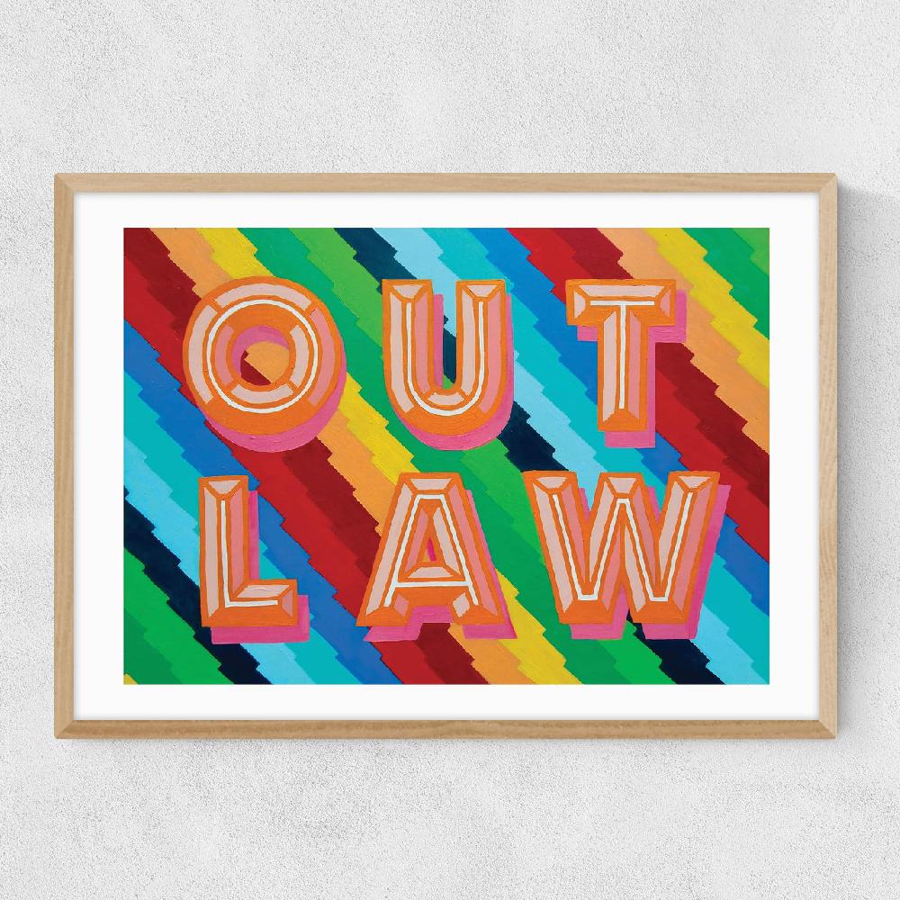 East End Prints Outlaw