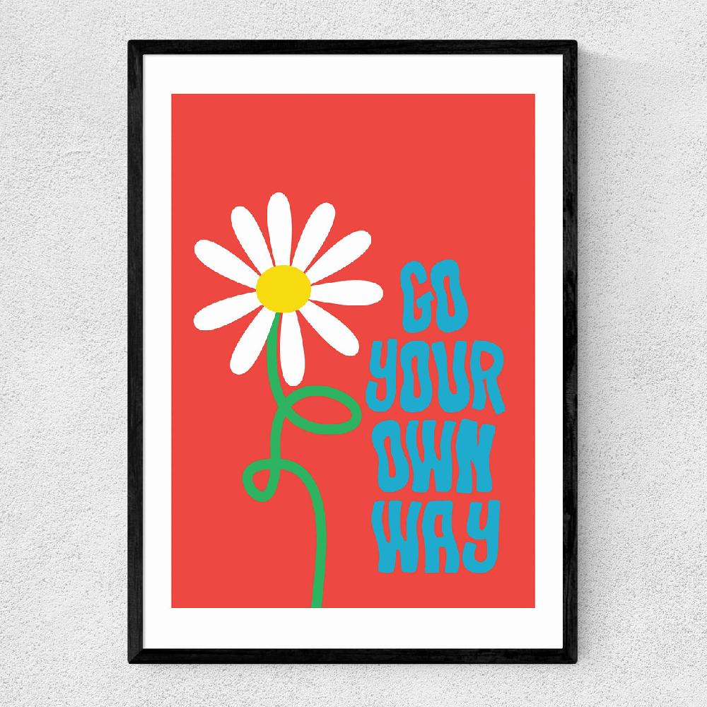 east end prints Own Way by The Violet Eclectic