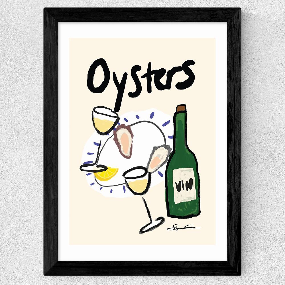 East End Prints Oysters
