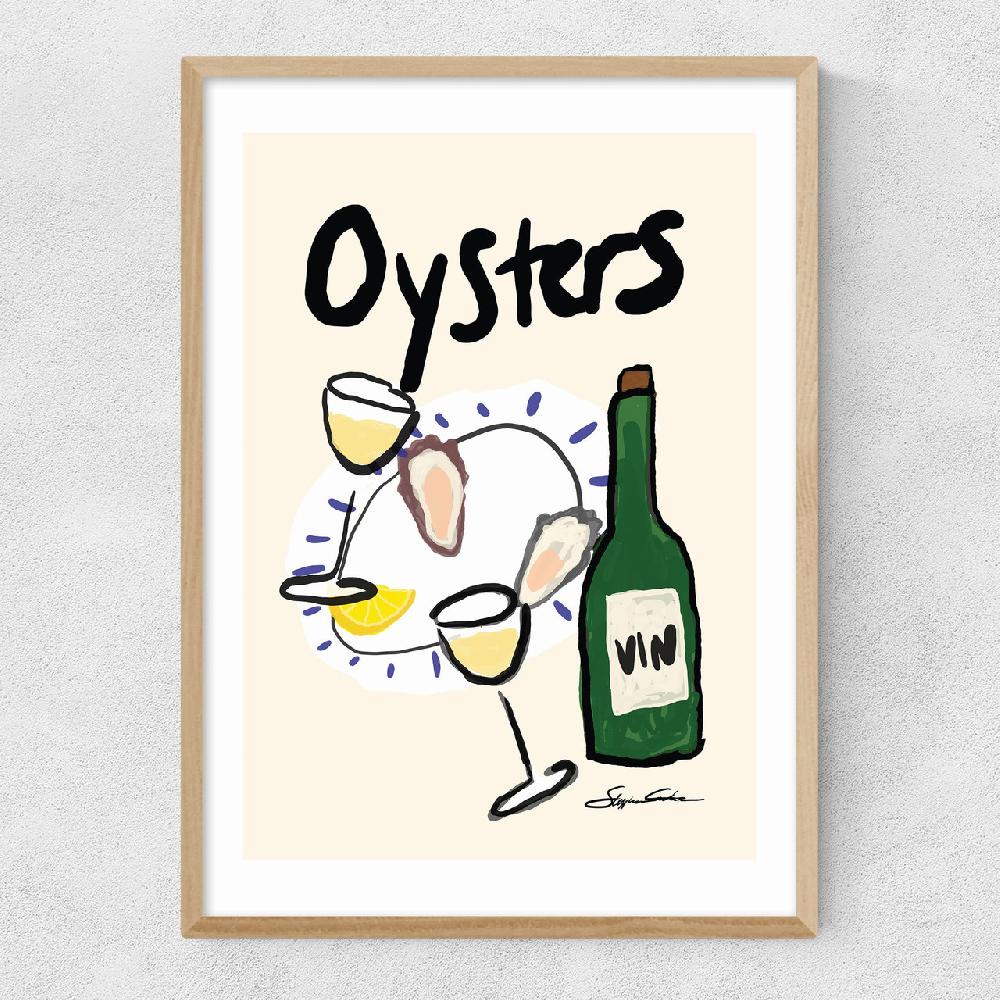 East End Prints Oysters