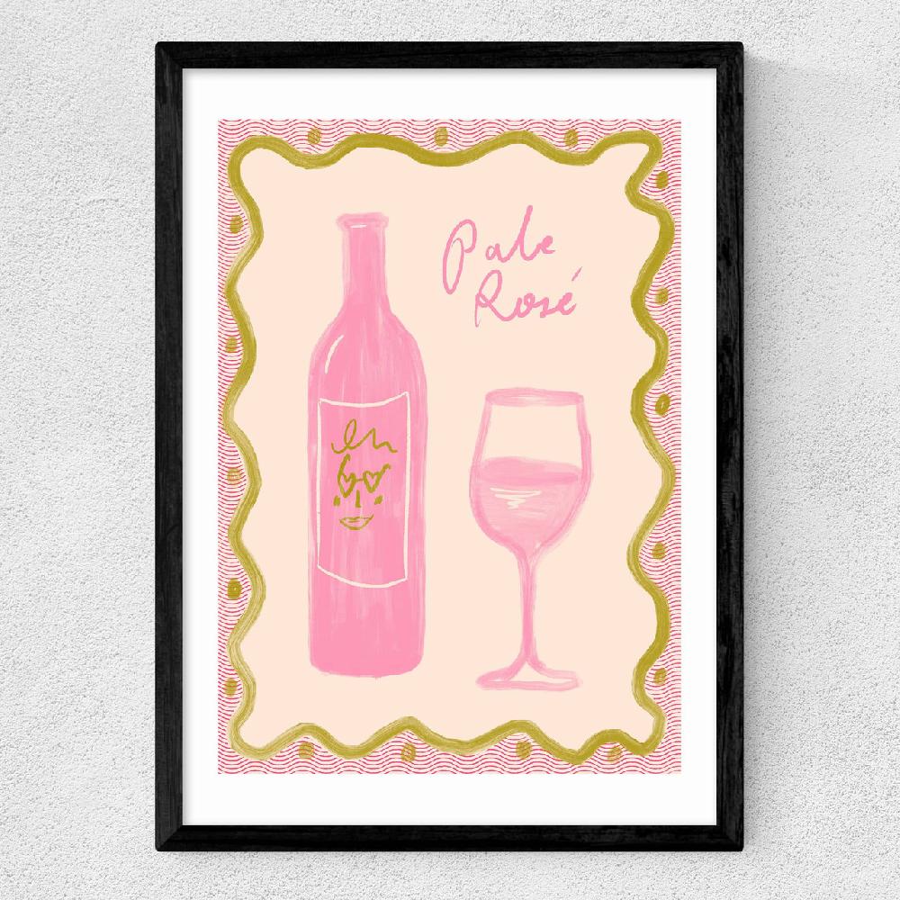 East End Prints Pale Rose