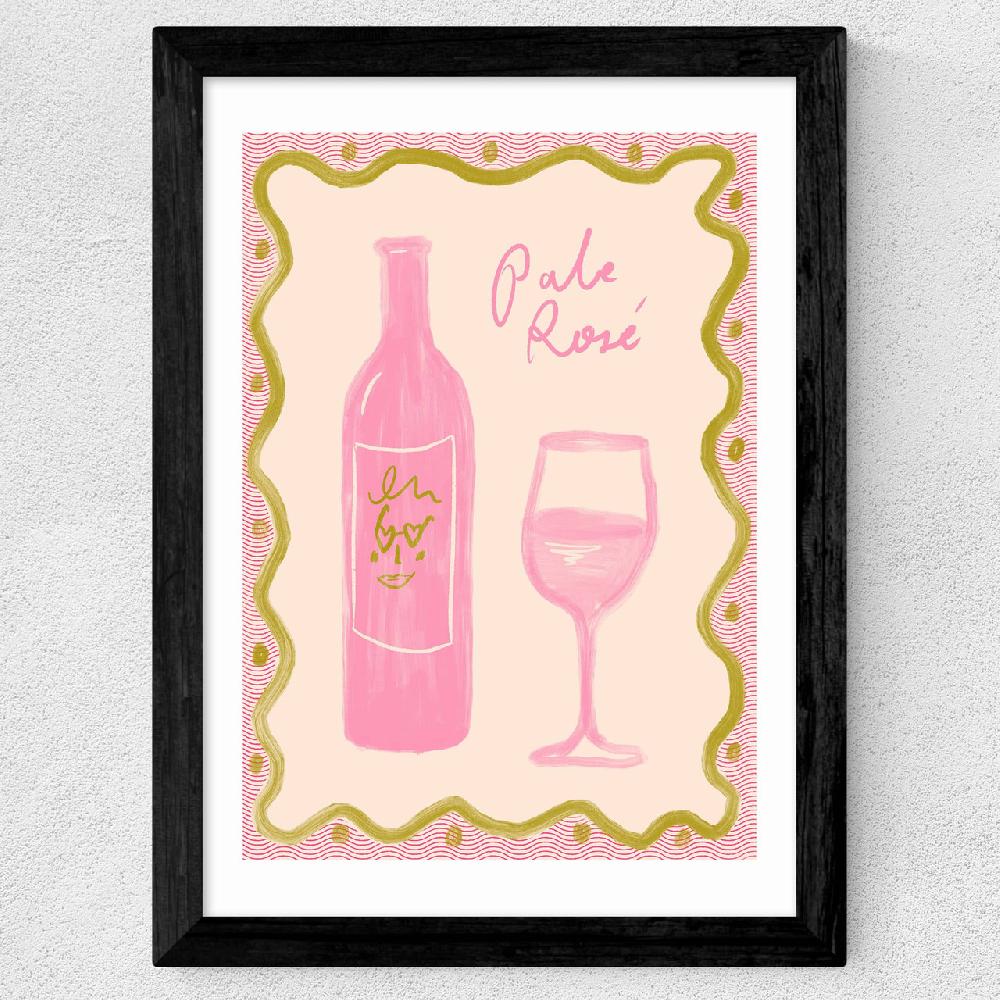 East End Prints Pale Rose