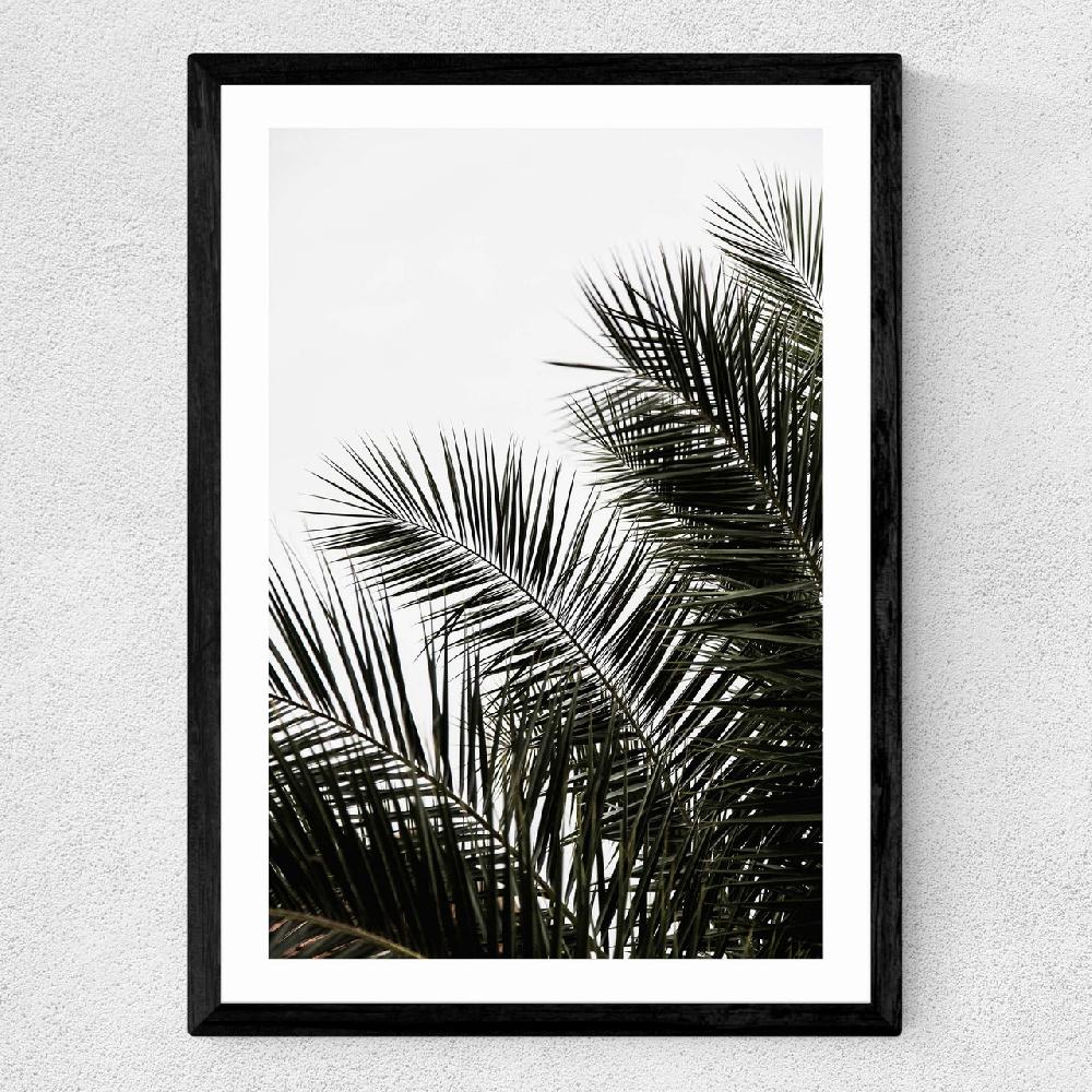 East End Prints Palm Leaves 3
