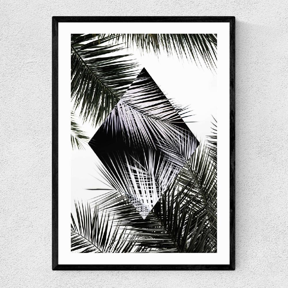 east end prints Palm Leaves Geometry