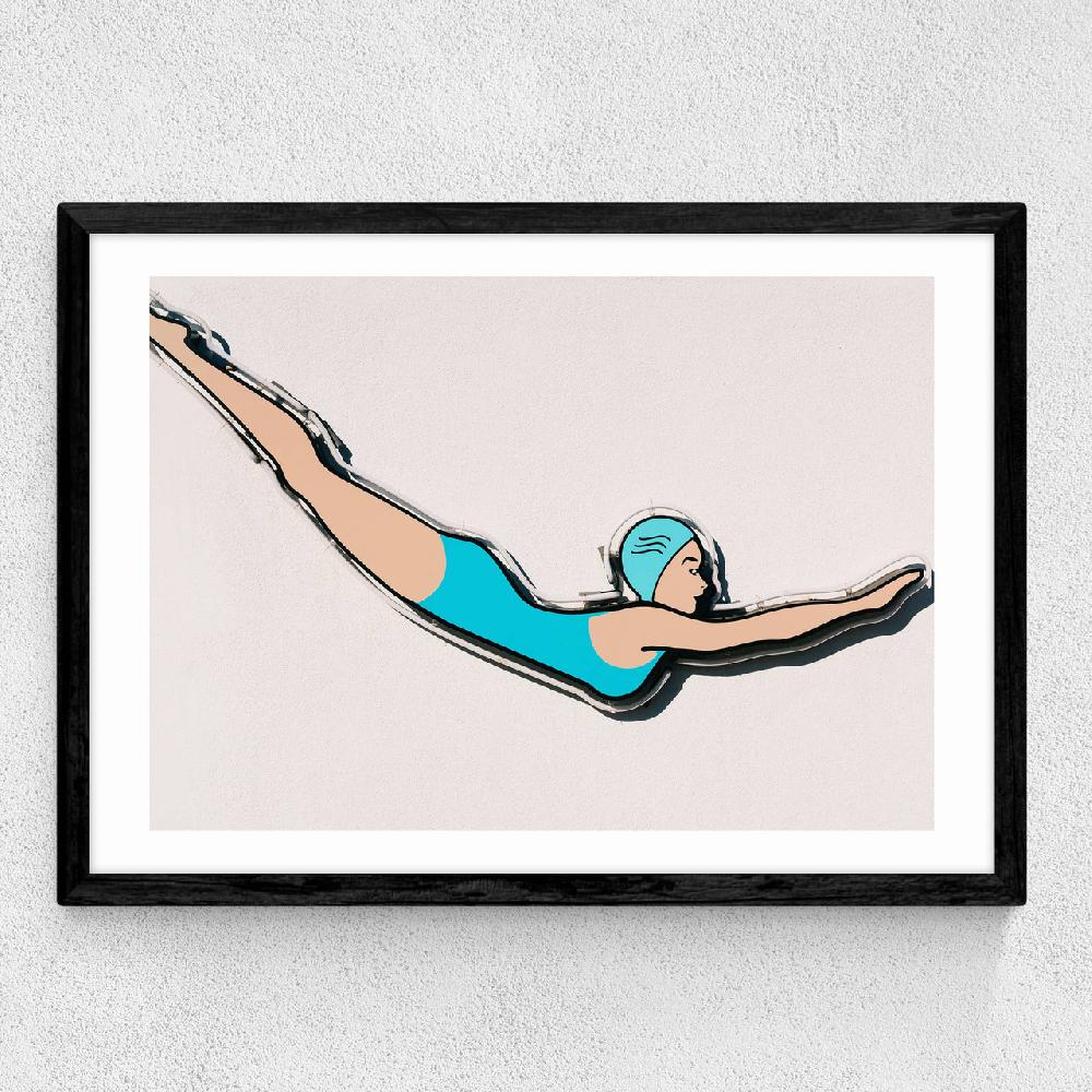 East End Prints Palm Springs Dive