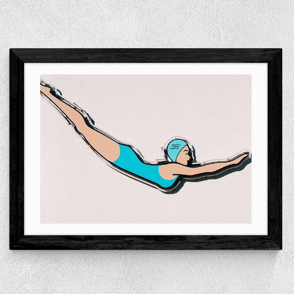 East End Prints Palm Springs Dive