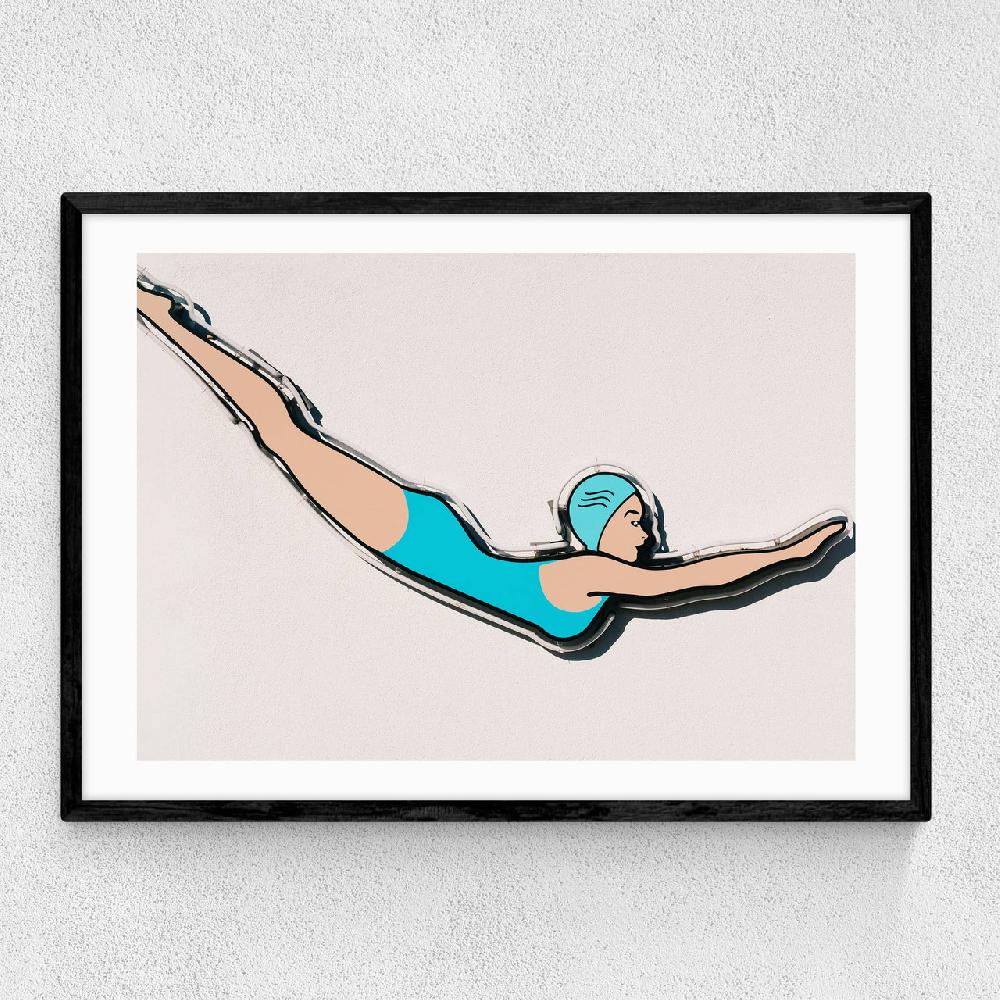 east end prints Palm Springs Dive