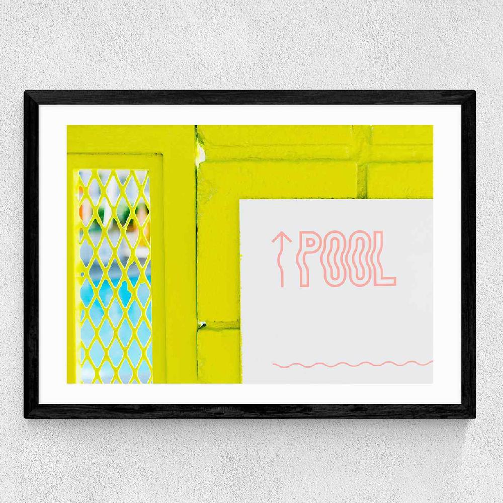 East End Prints Palm Springs Pool