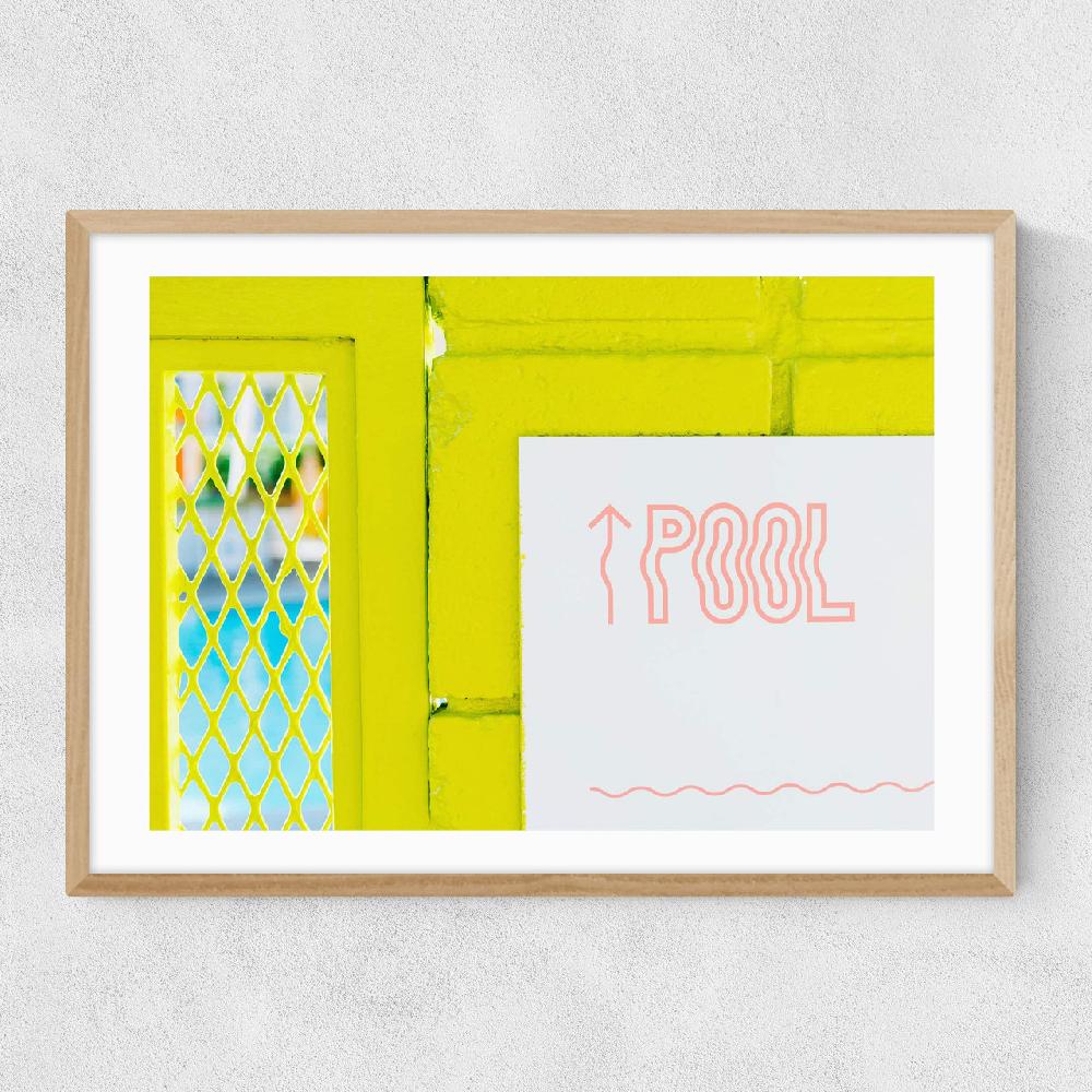 East End Prints Palm Springs Pool