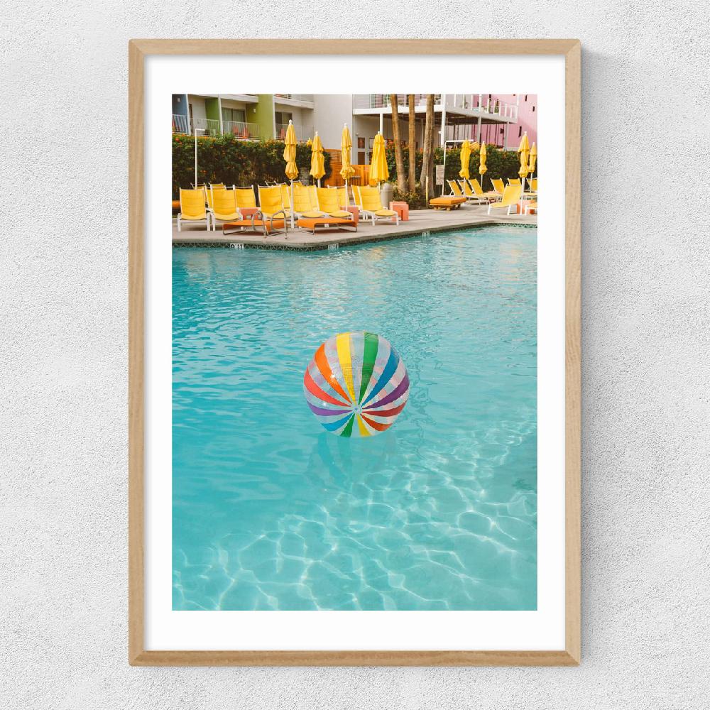 East End Prints Palm Springs Pool Day