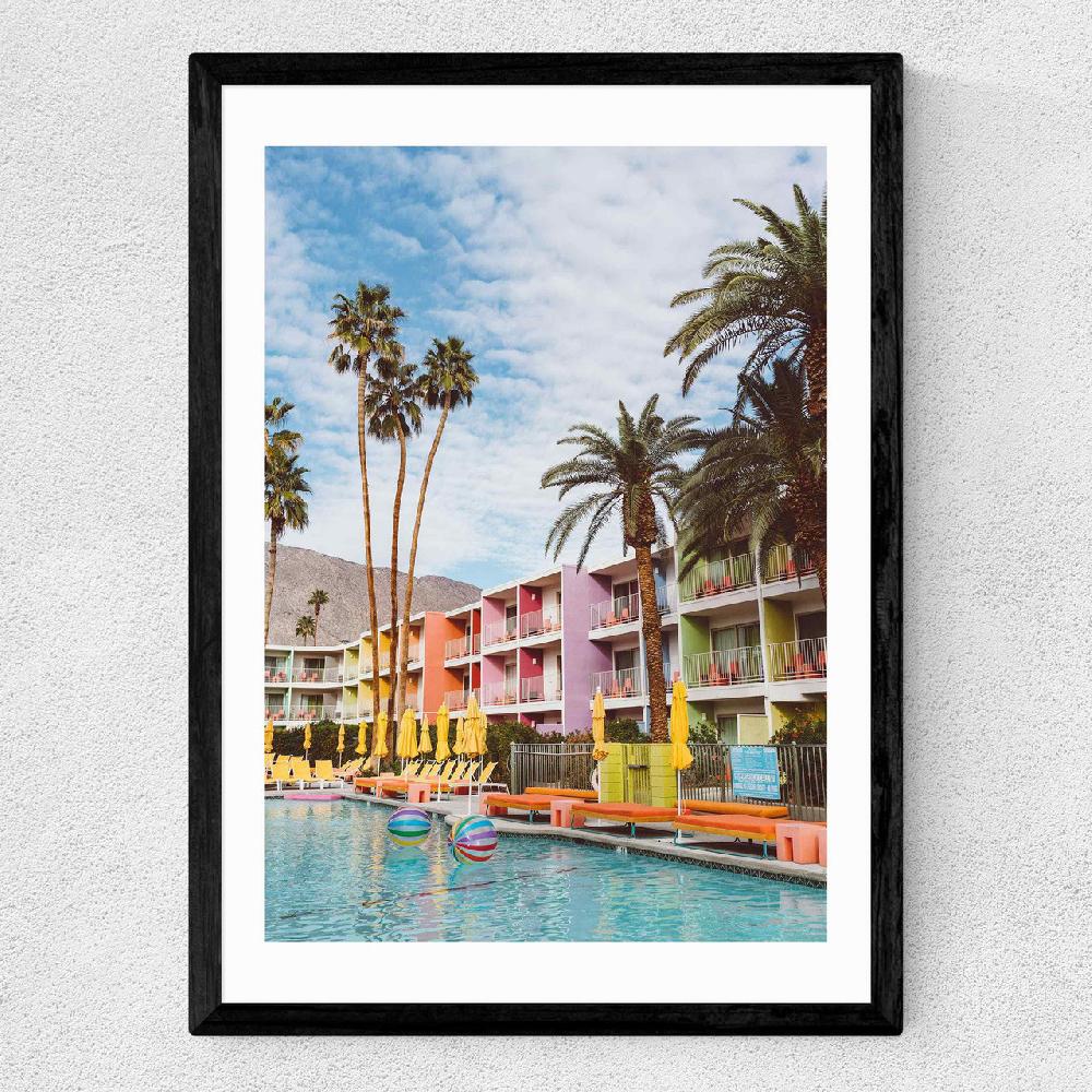 East End Prints Palm Springs Pool Day II