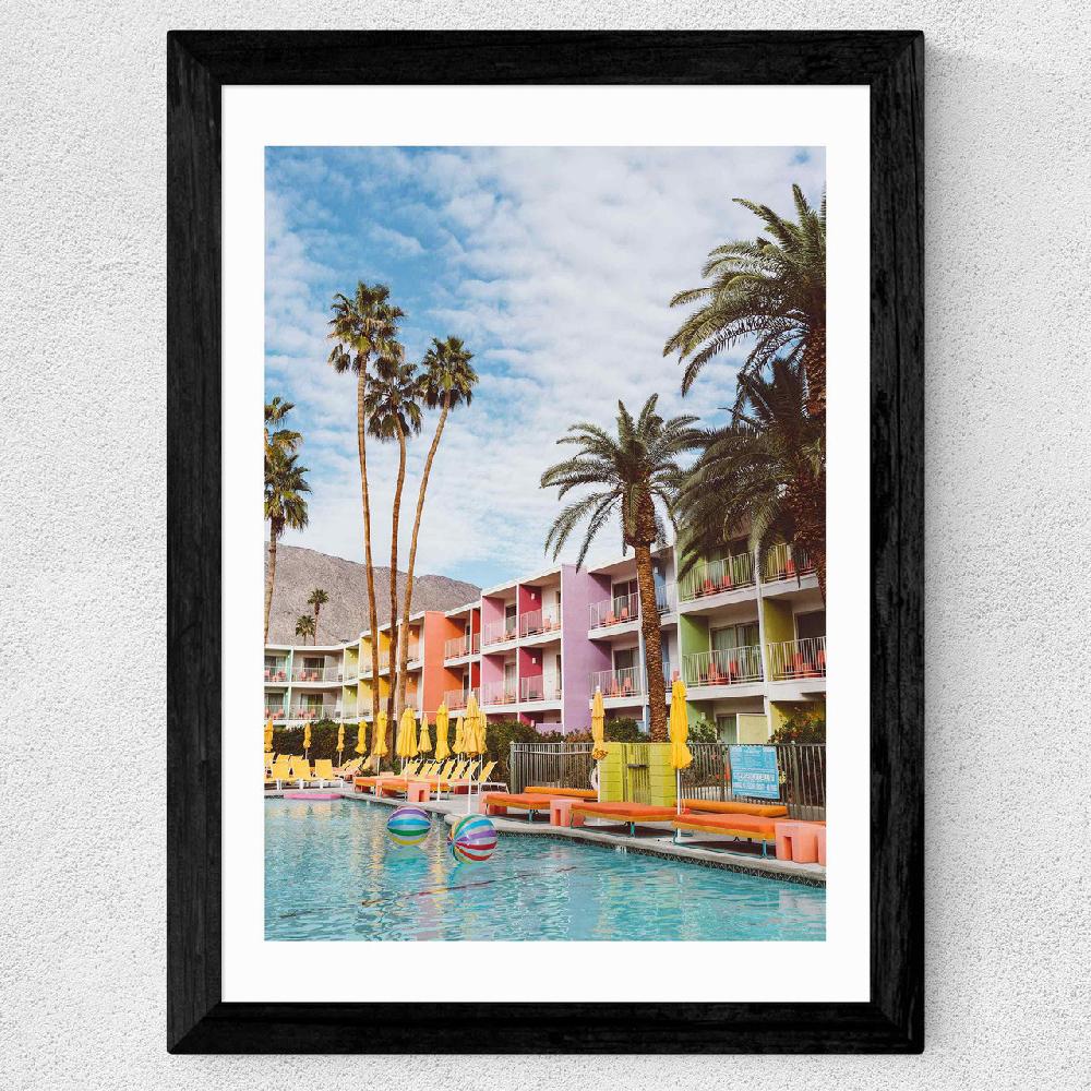 East End Prints Palm Springs Pool Day II