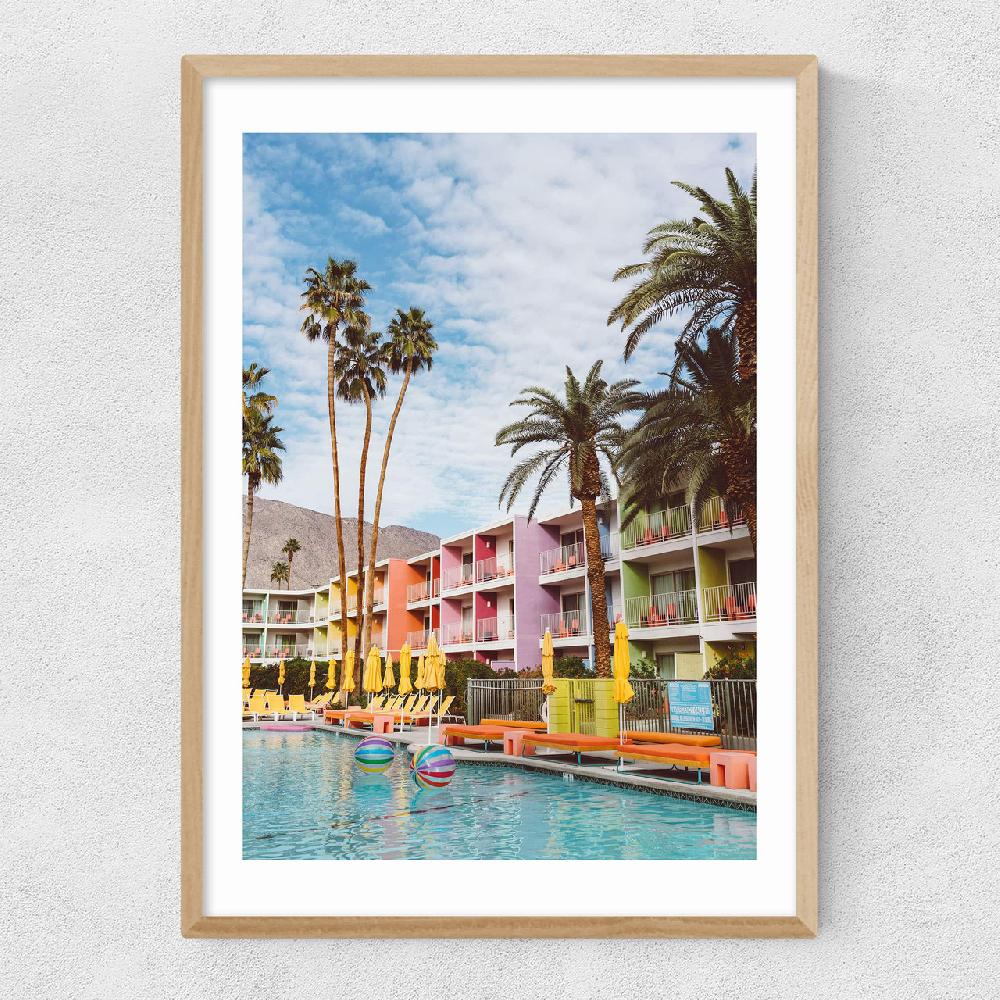 East End Prints Palm Springs Pool Day II
