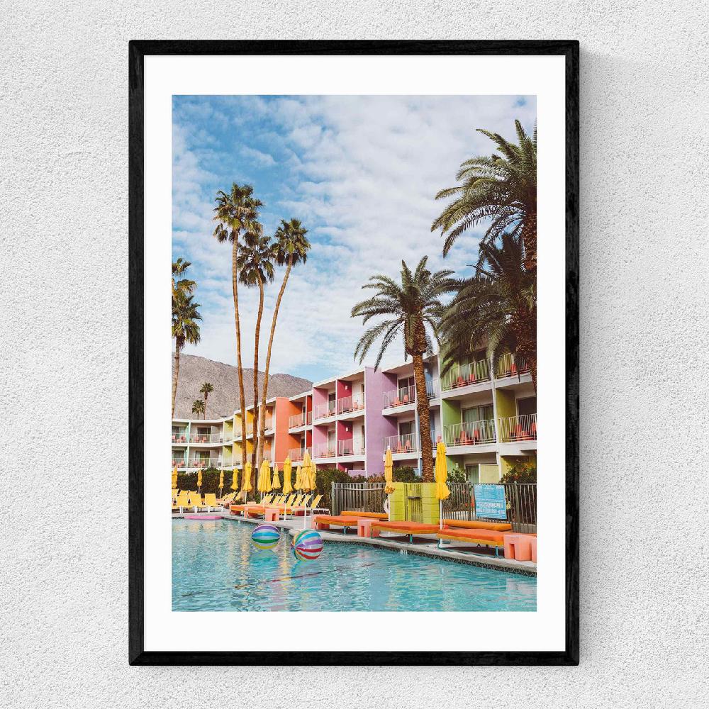 east end prints Palm Springs Pool Day II