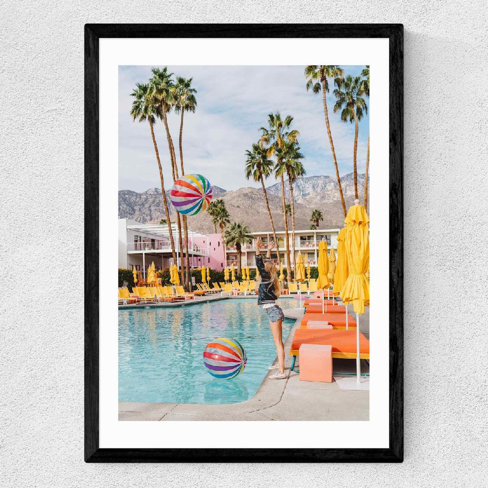 East End Prints Palm Springs Pool Day III