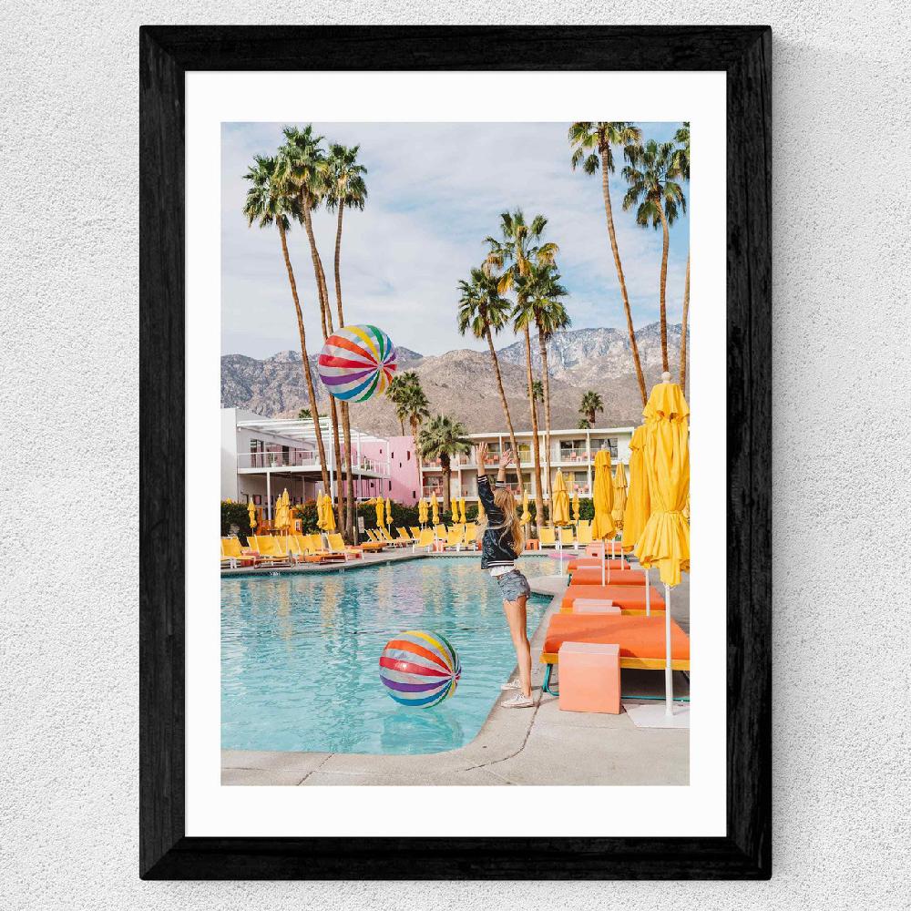 East End Prints Palm Springs Pool Day III