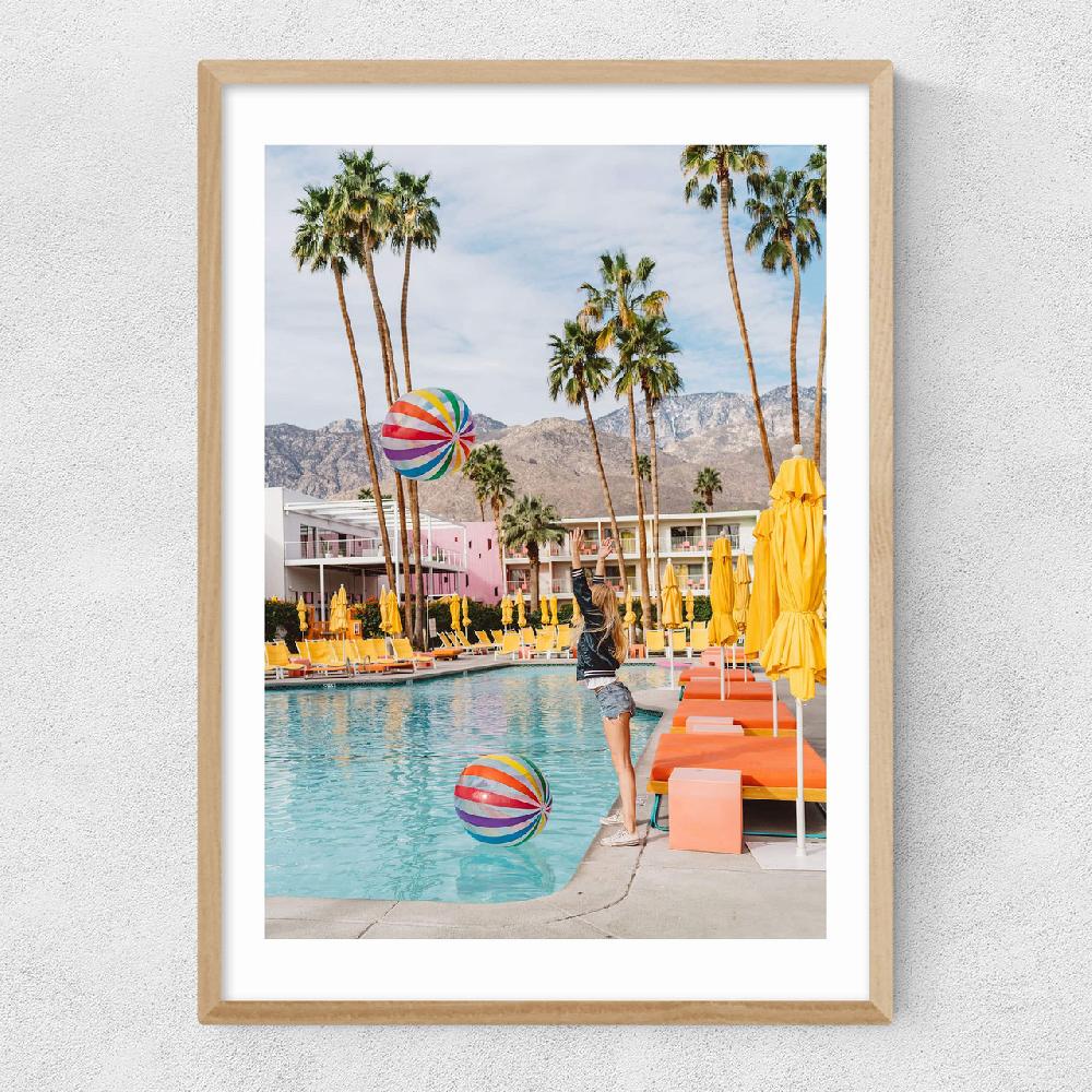East End Prints Palm Springs Pool Day III