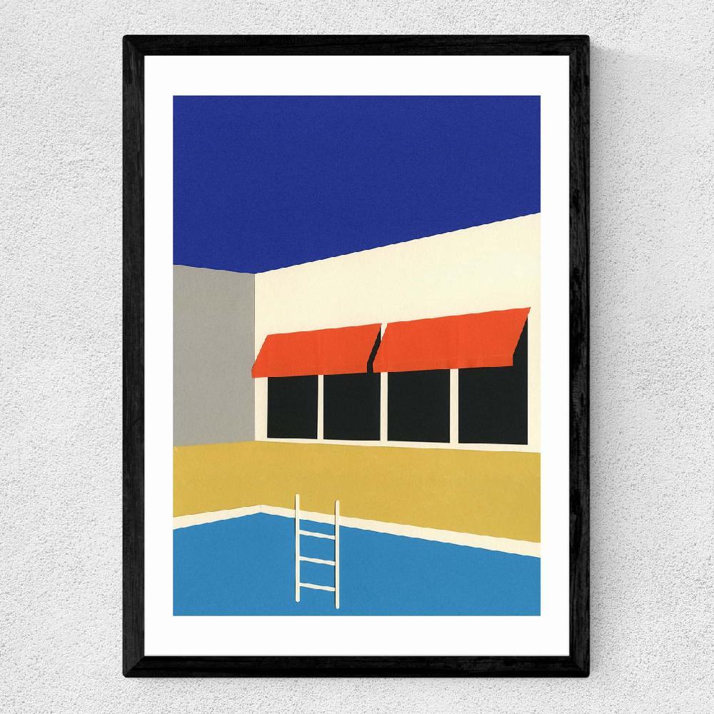 East End Prints Palm Springs Pool House