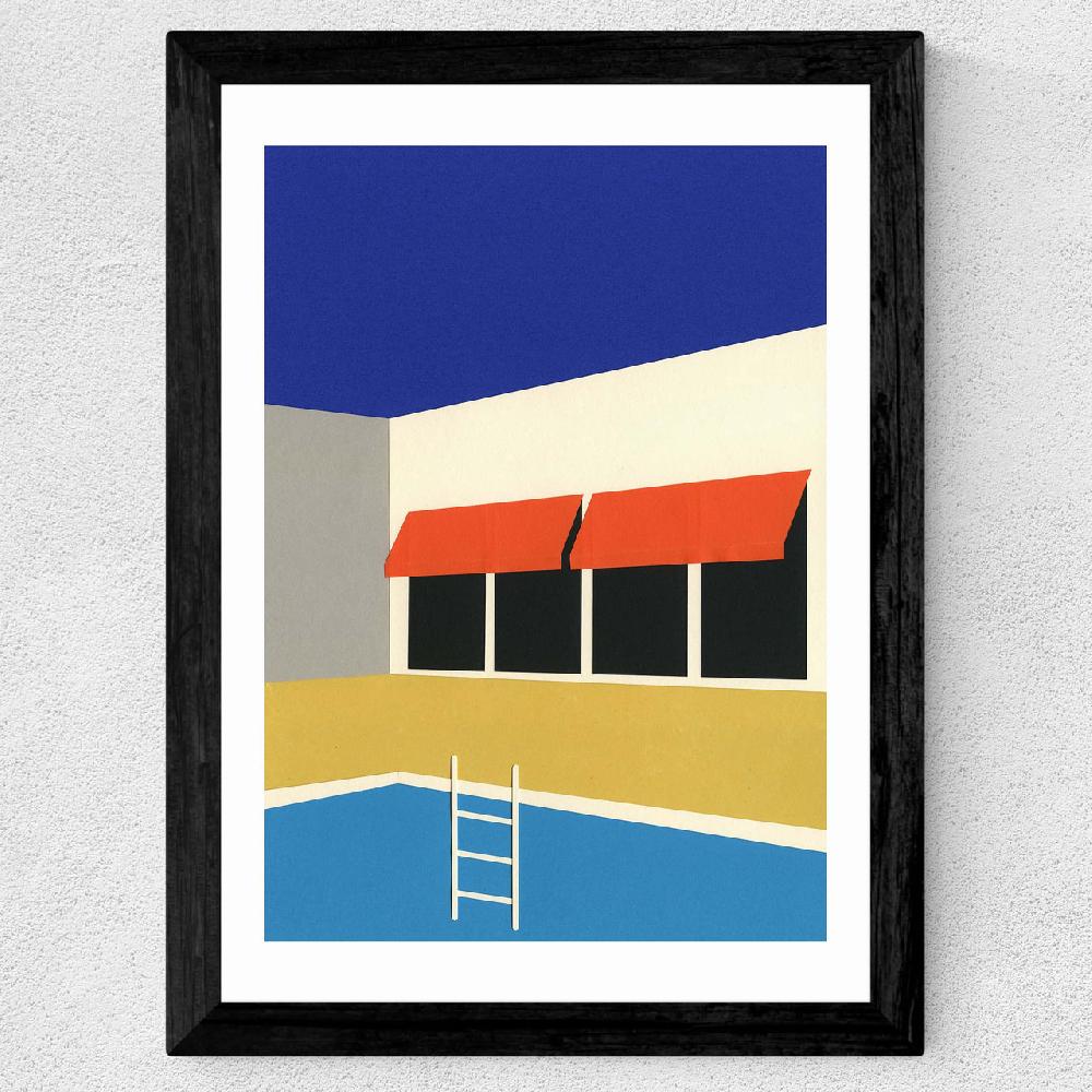 East End Prints Palm Springs Pool House