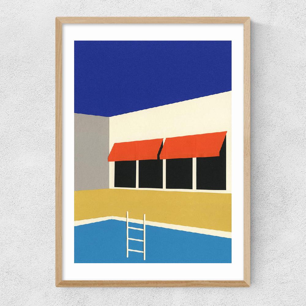 East End Prints Palm Springs Pool House