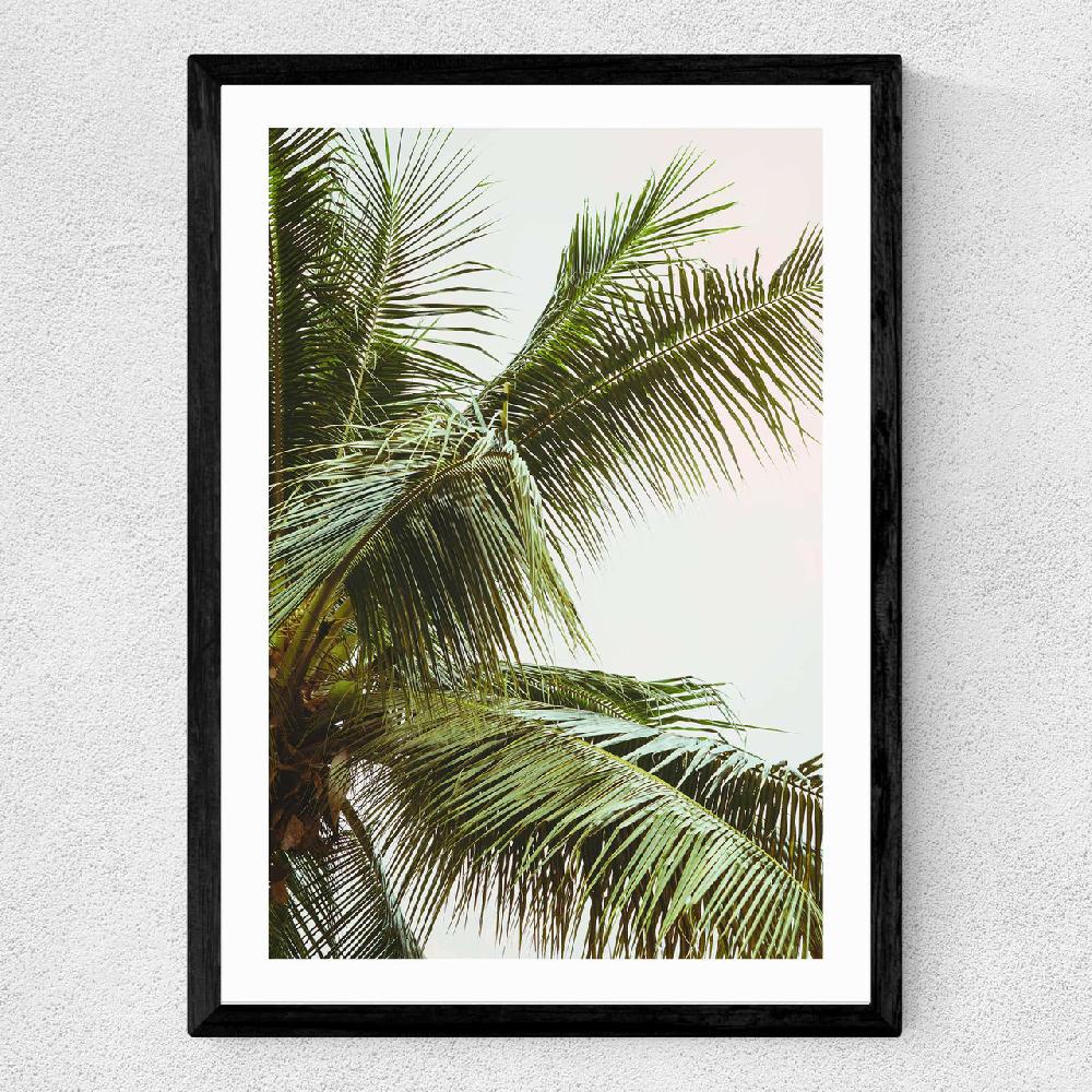 East End Prints Palm Trees Above Me