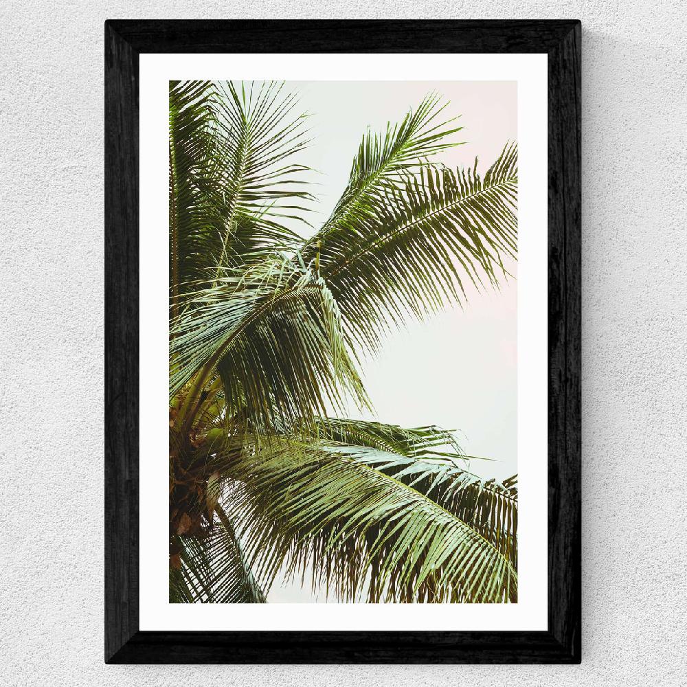 East End Prints Palm Trees Above Me